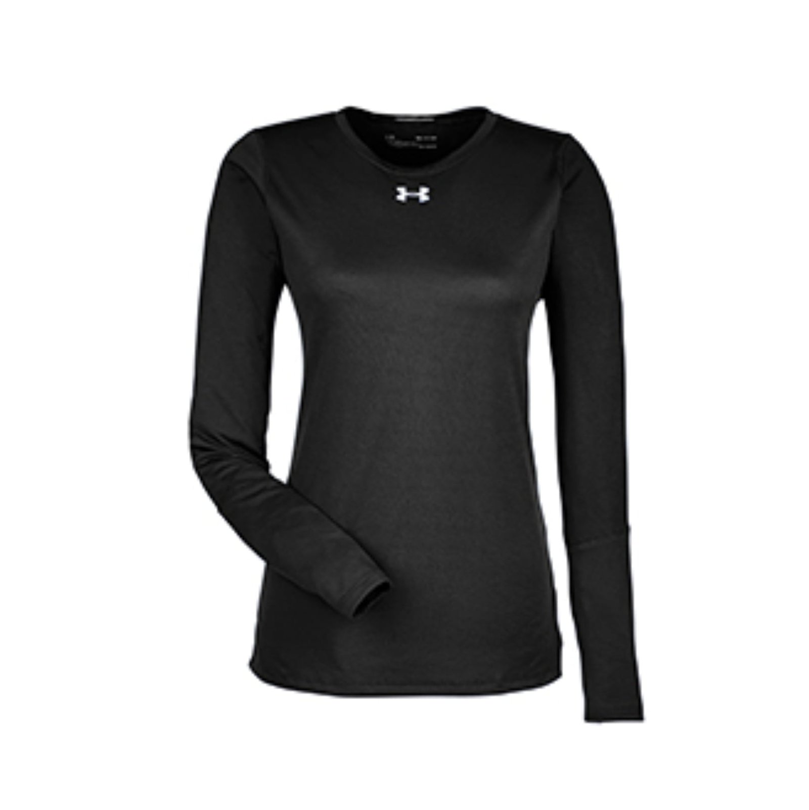 SWImage_WGH-007LBXSXSLadiesUAPerformanceLongSleeveTeeNOLOGO_ualadiesblankblack_21166